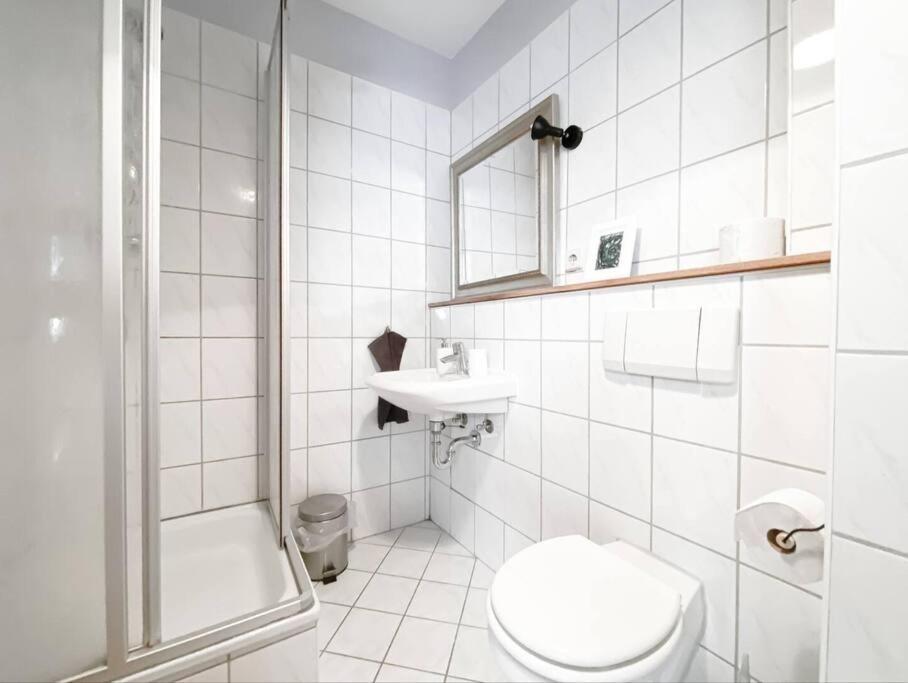 Schoene Ferienwohnung Mit Blick Ueber Stadtwald Лайпциг Екстериор снимка